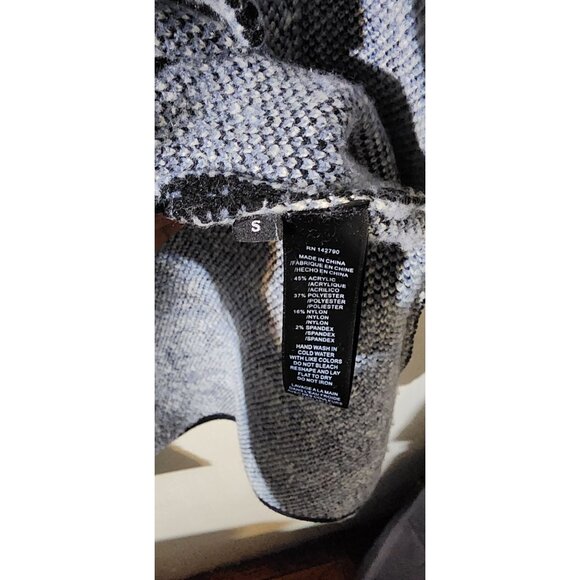 Essitam Shilo Duster Womens Open Front Aztec Pattern Cardigan Sweater Size S - Picture 5 of 8